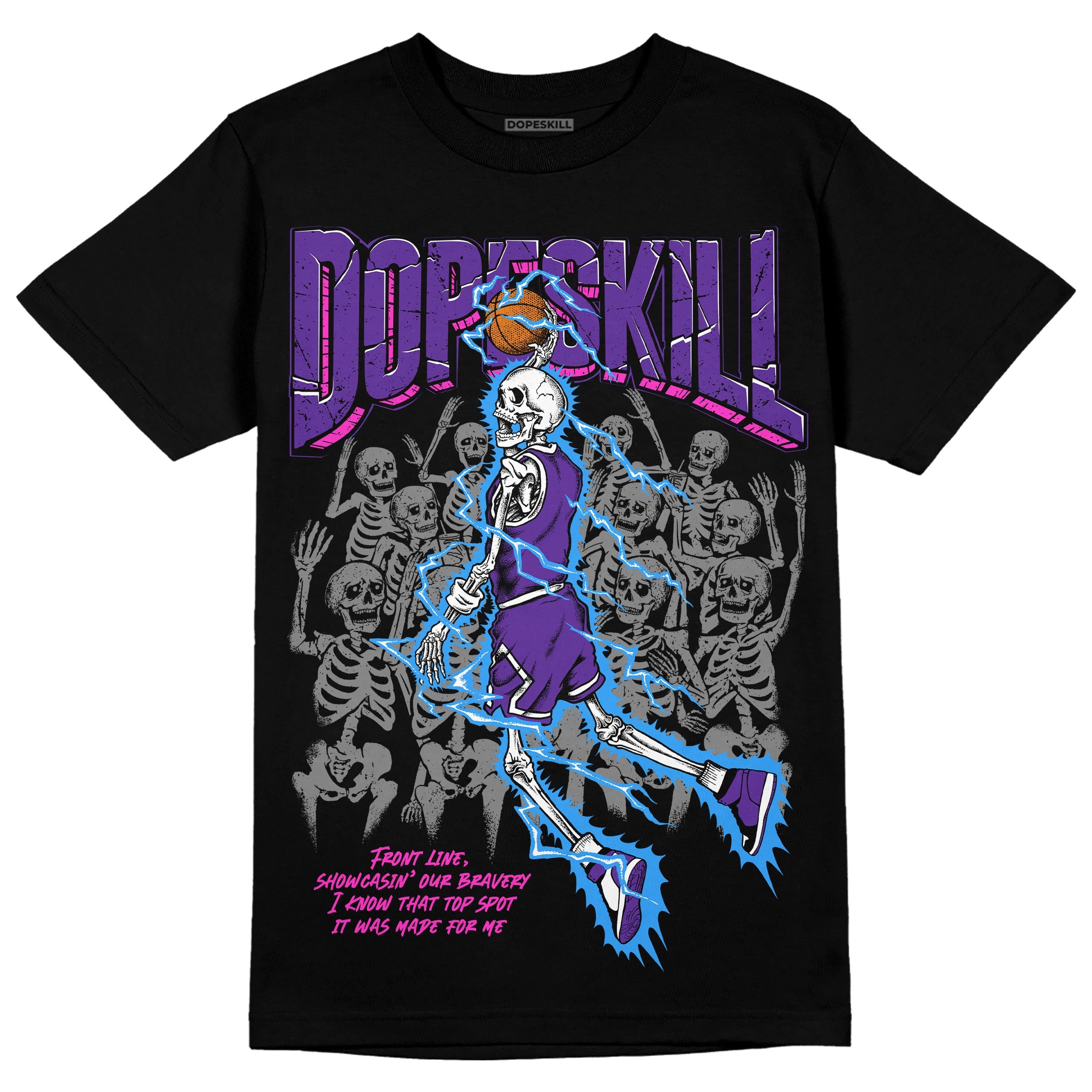 PURPLE Collection superstreetwear T-Shirt Thunder Dunk Graphic