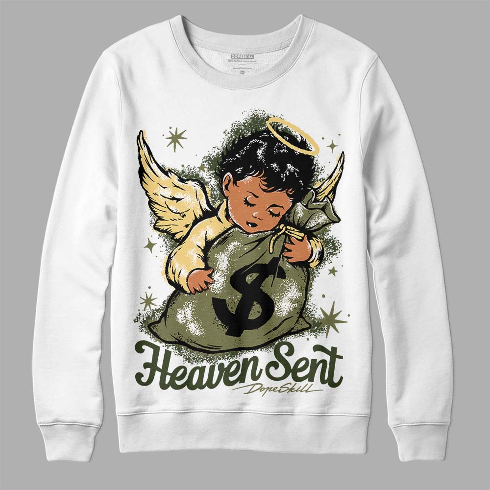 Craft Olive 4s superstreetwear Sweatshirt Heaven Sent Graphic
