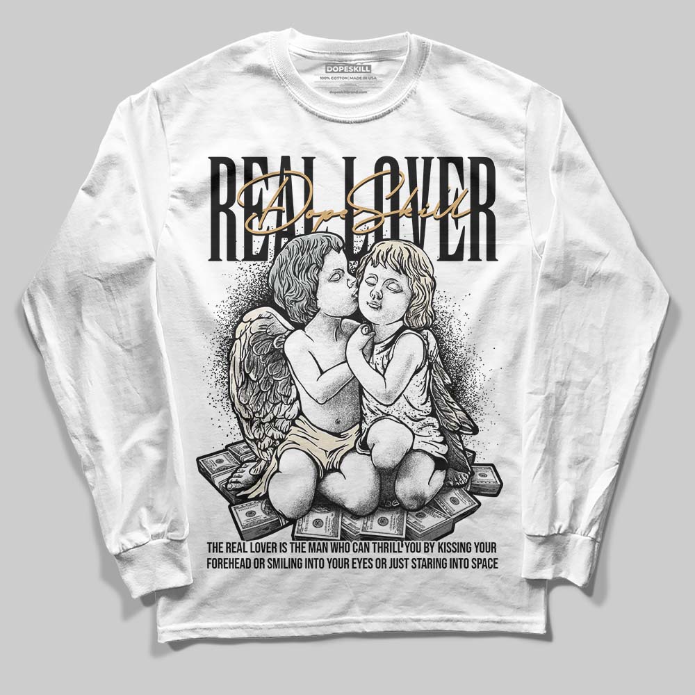 Reverse Metallic 5s superstreetwear Long Sleeve T-Shirt Real Lover Graphic
