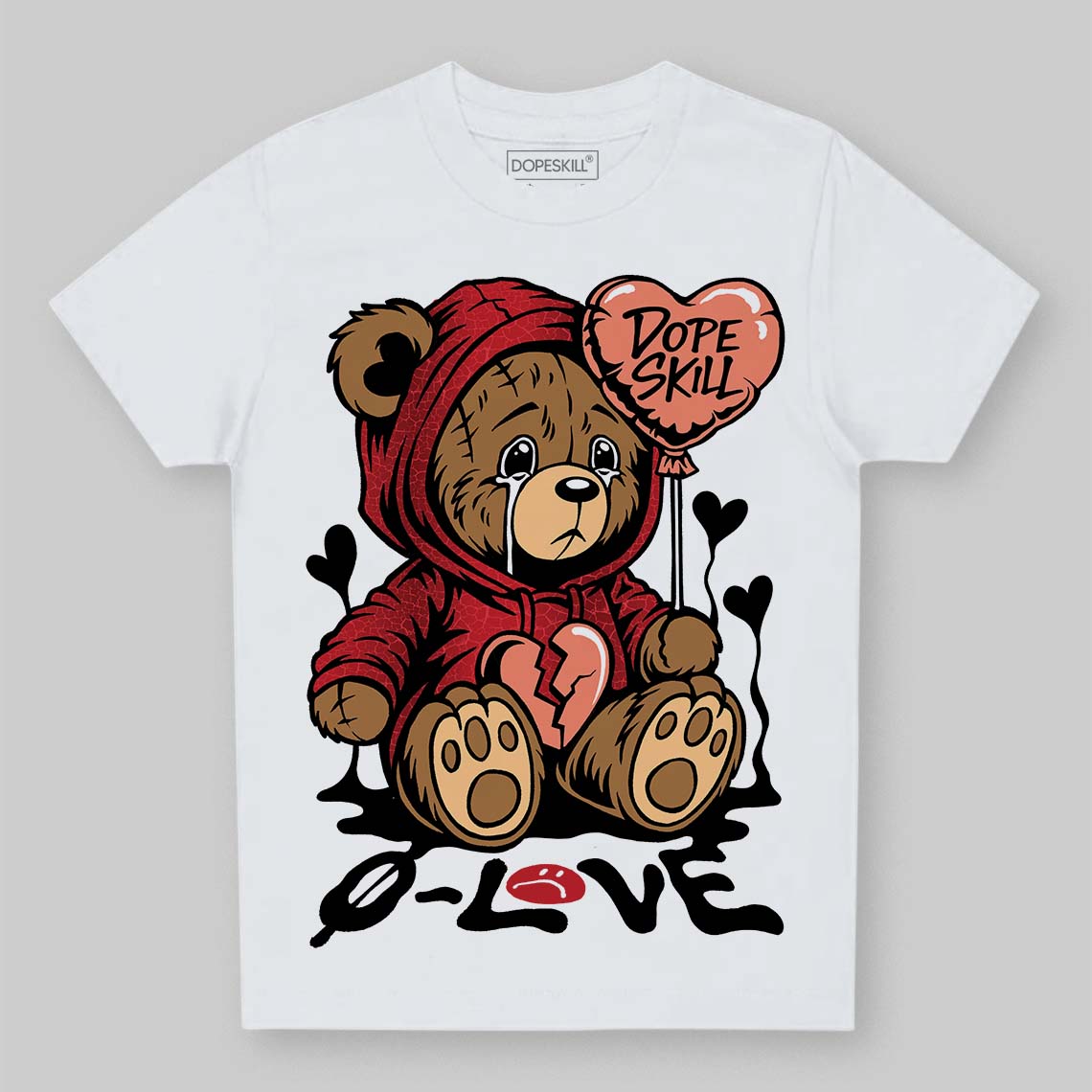 Ruby 1s superstreetwear Toddler Kids T-shirt Broken Bear Graphic