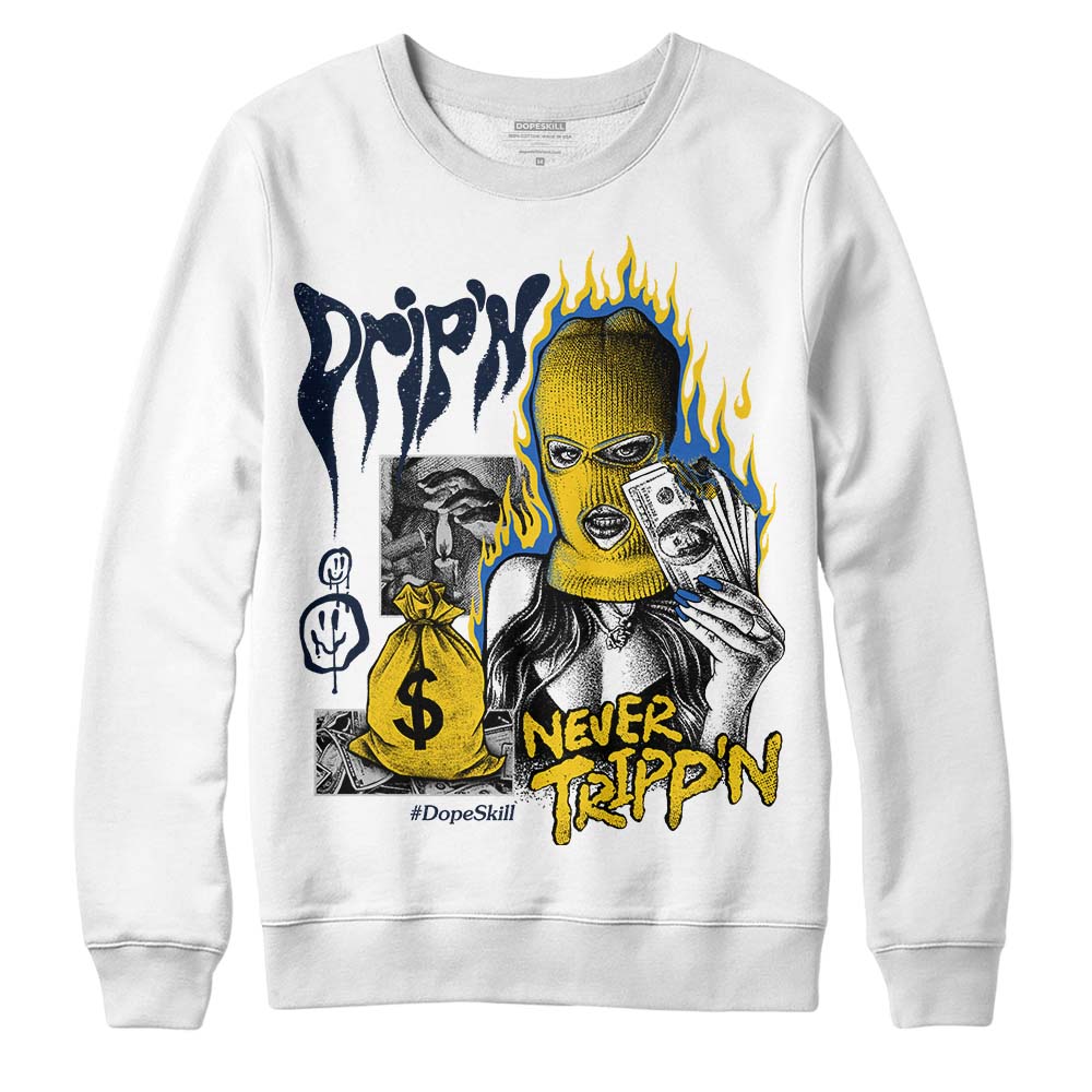 Michigan Dunks superstreetwear Sweatshirt Drip'n Never Tripp'n Graphic