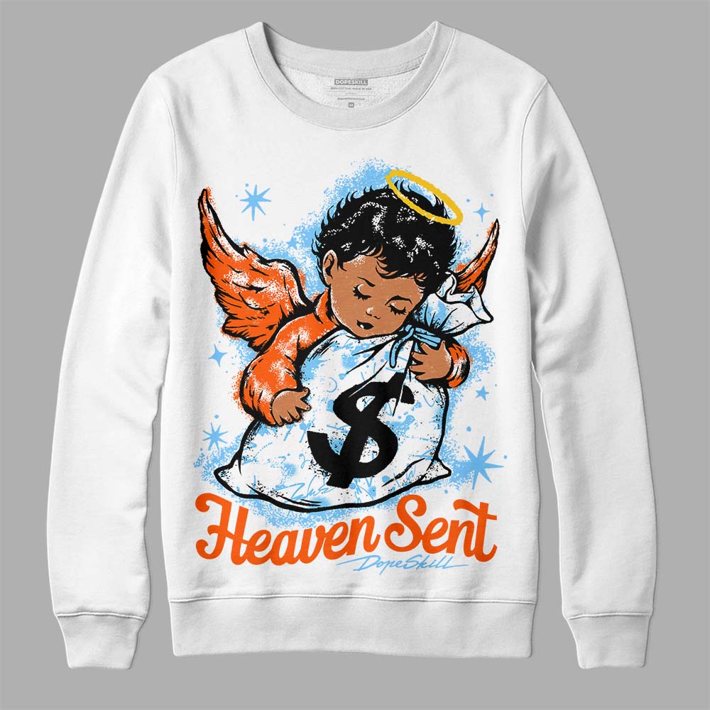 Dunk Futura University Blue superstreetwear Sweatshirt Heaven Sent Graphic