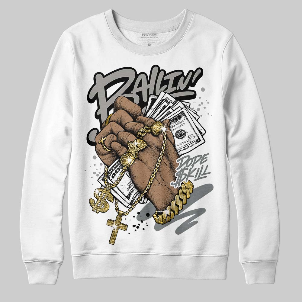 Cool Grey 9s superstreetwear Sweatshirt Always Ballin' Graphic