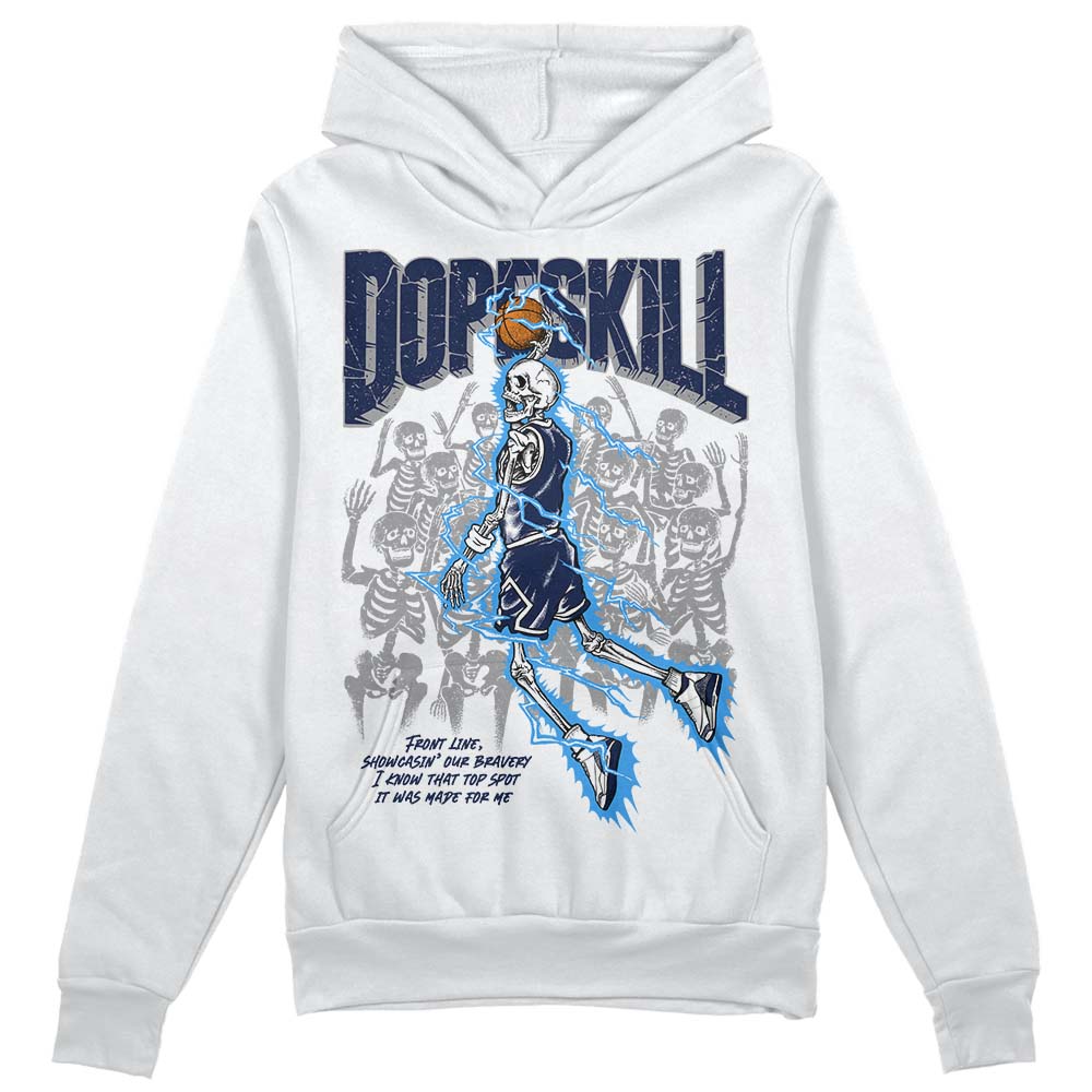 AJ Spizike White Obsidian superstreetwear Hoodie Sweatshirt Thunder Dunk Graphic