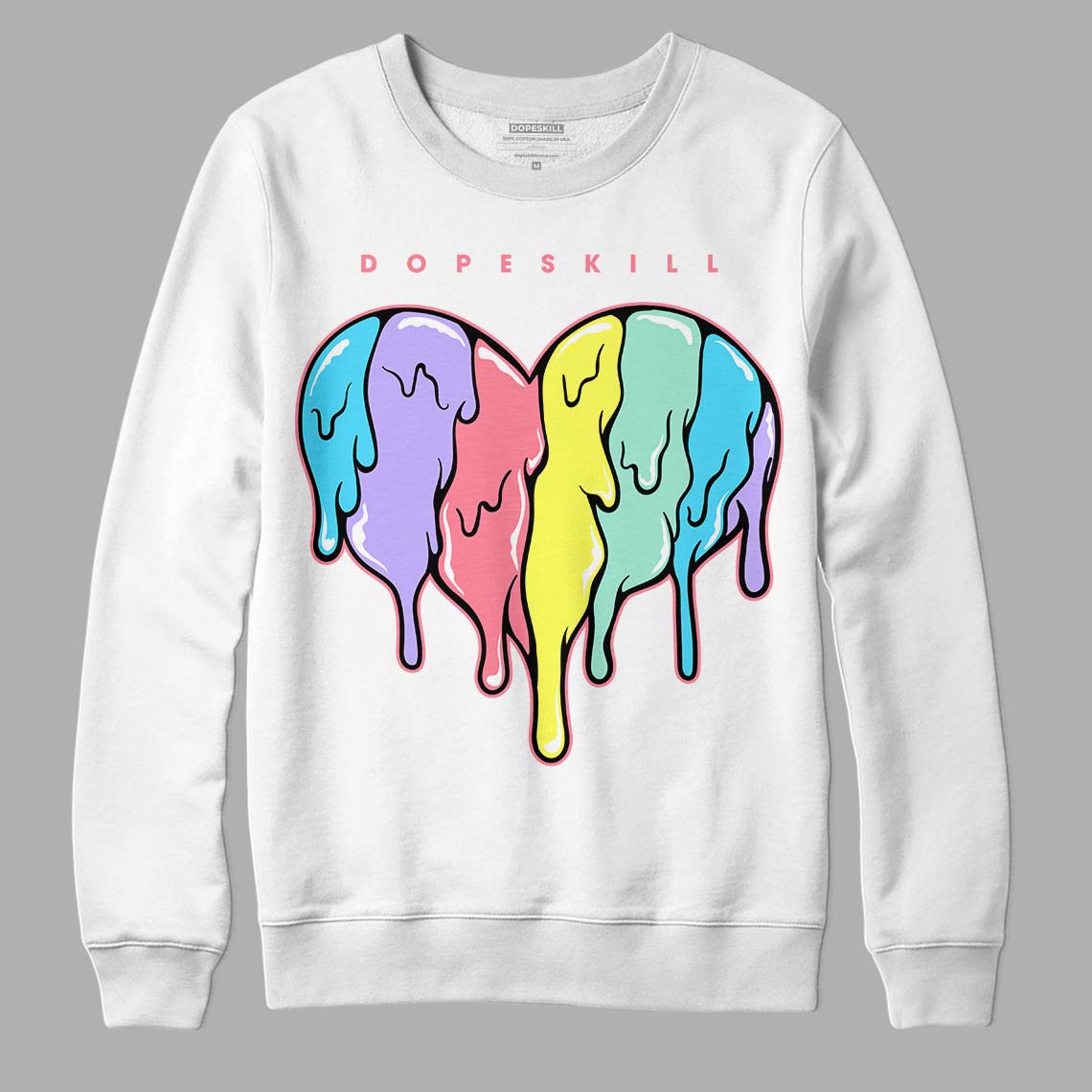 Candy Easter Dunk Low superstreetwear Sweatshirt Slime Drip Heart Graphic