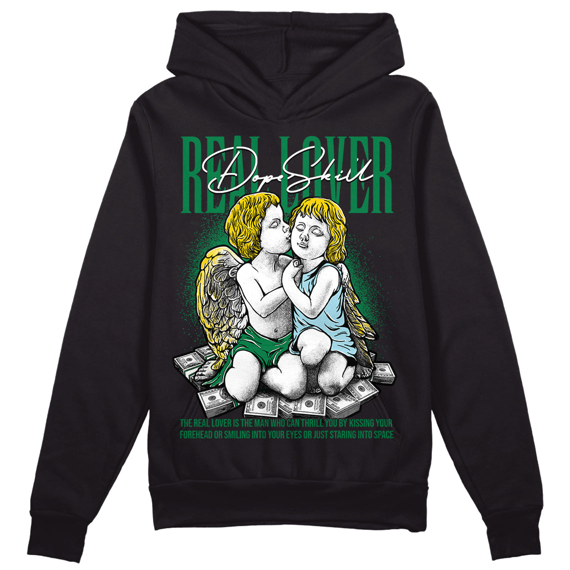 Lucky Green 5s superstreetwear Hoodie Sweatshirt Real Lover Graphic