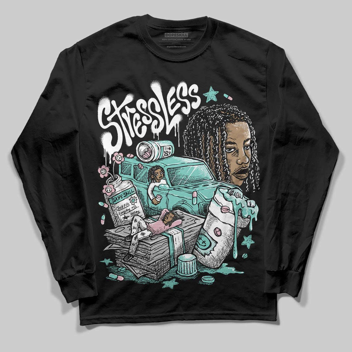 Igloo 11s superstreetwear Long Sleeve T-Shirt Stressless Graphic