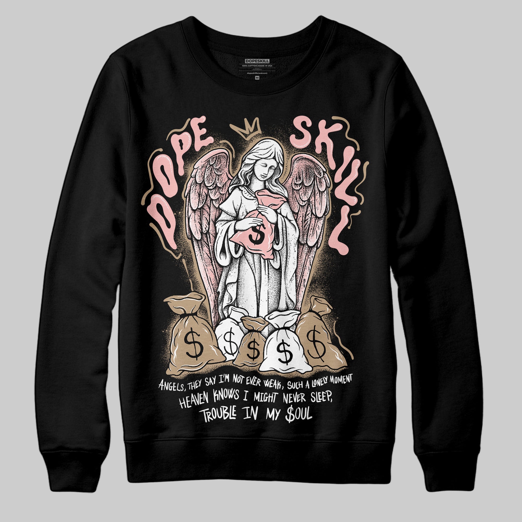 AIR FORCE 1 LINEN superstreetwear Sweatshirt Angels Graphic