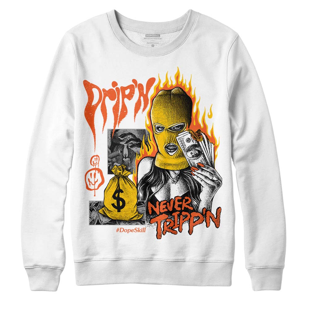 Georgia Peach 3s superstreetwear Sweatshirt Drip'n Never Tripp'n Graphic