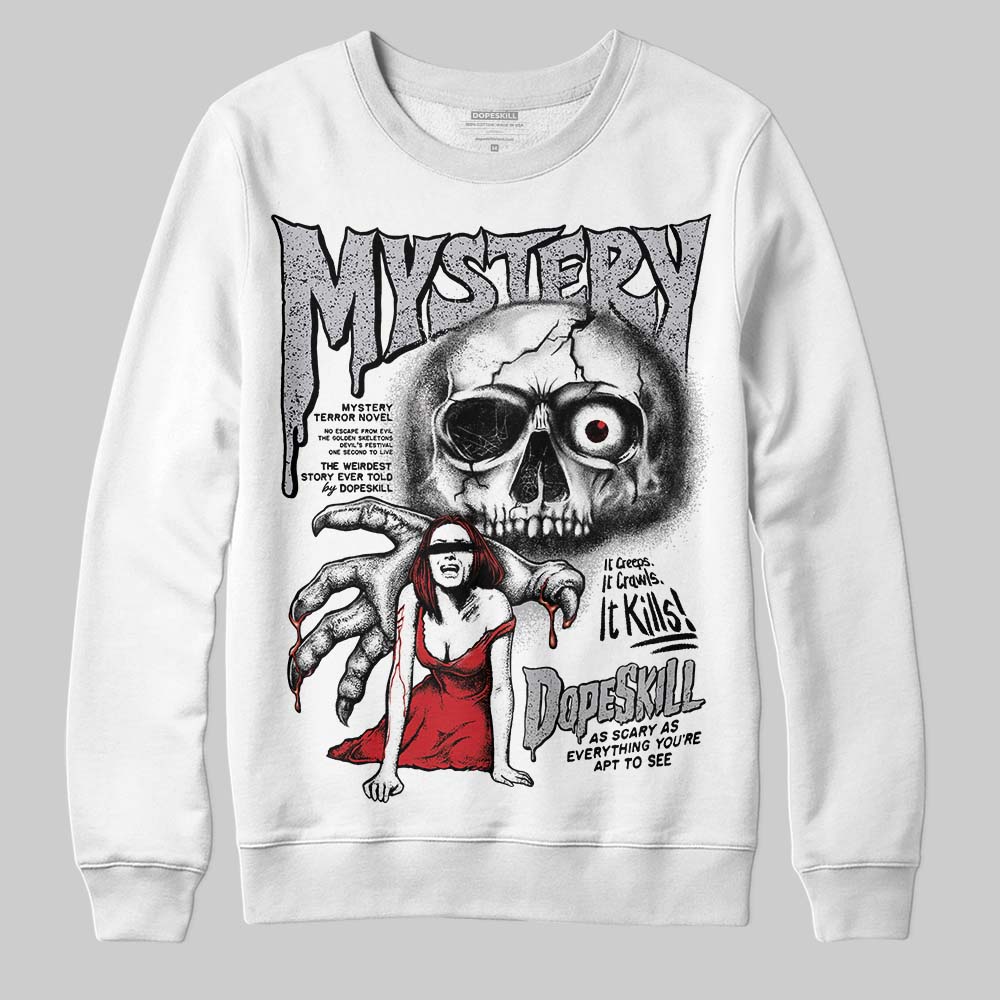 White Cement 4s superstreetwear Sweatshirt Mystery Ghostly Grasp Graphic