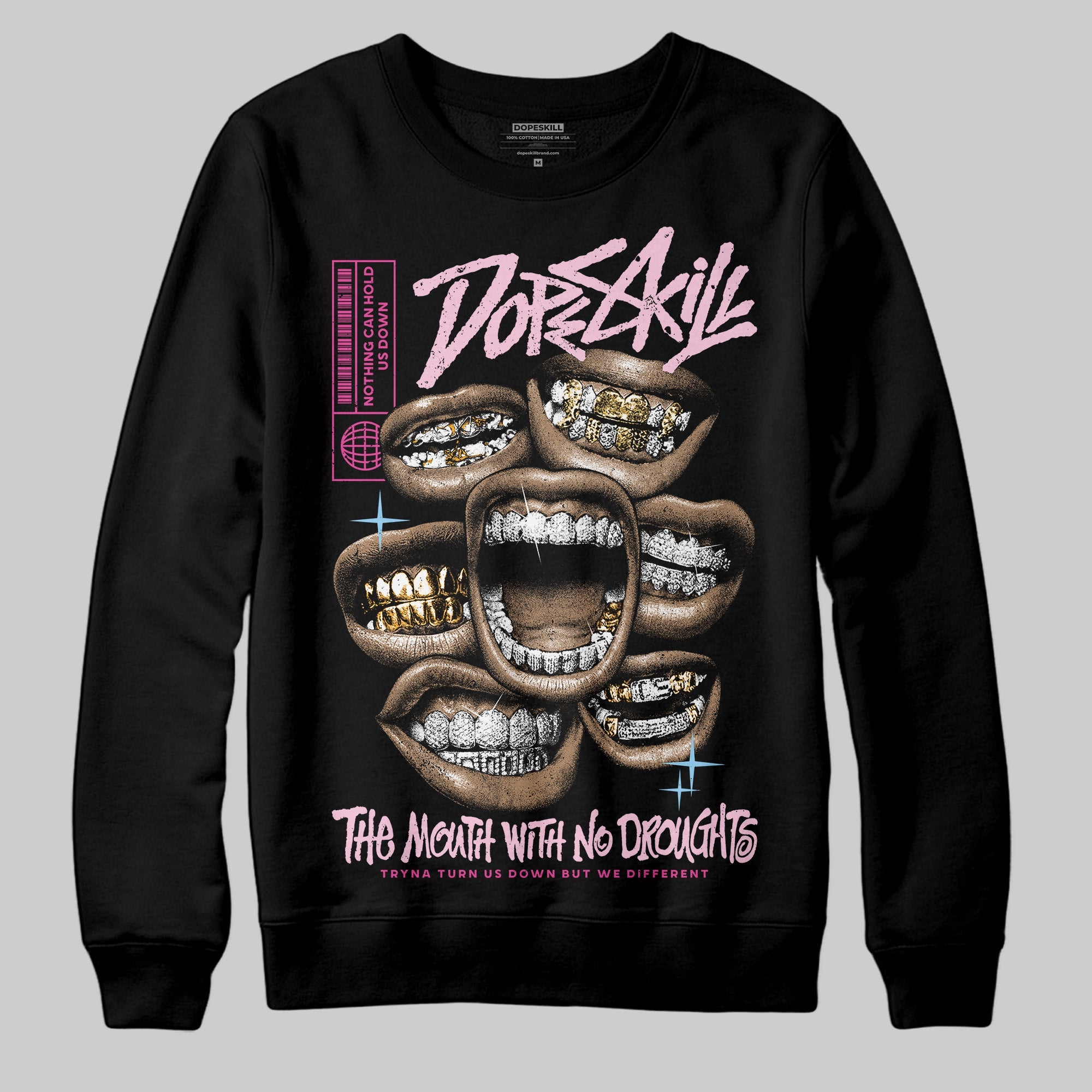 Doernbecher 6s superstreetwear Sweatshirt The Mouth With No Droughts Graphic