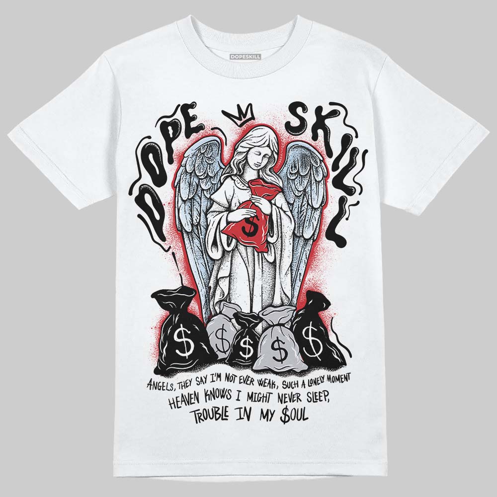 Black Metallic Reimagined 5s superstreetwear T-Shirt Angels Graphic