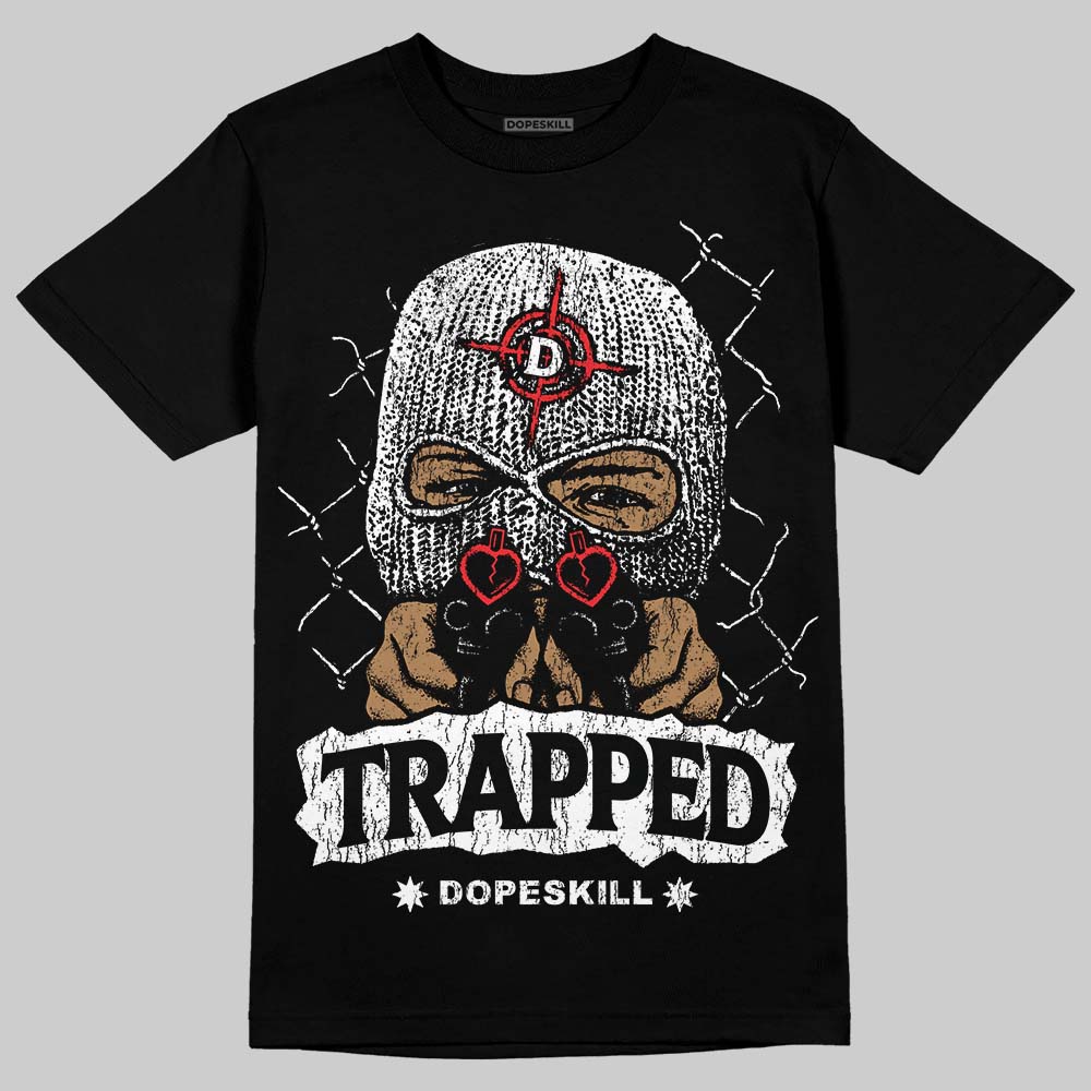 Black and White Collection superstreetwear T-Shirt New Trapped Graphic
