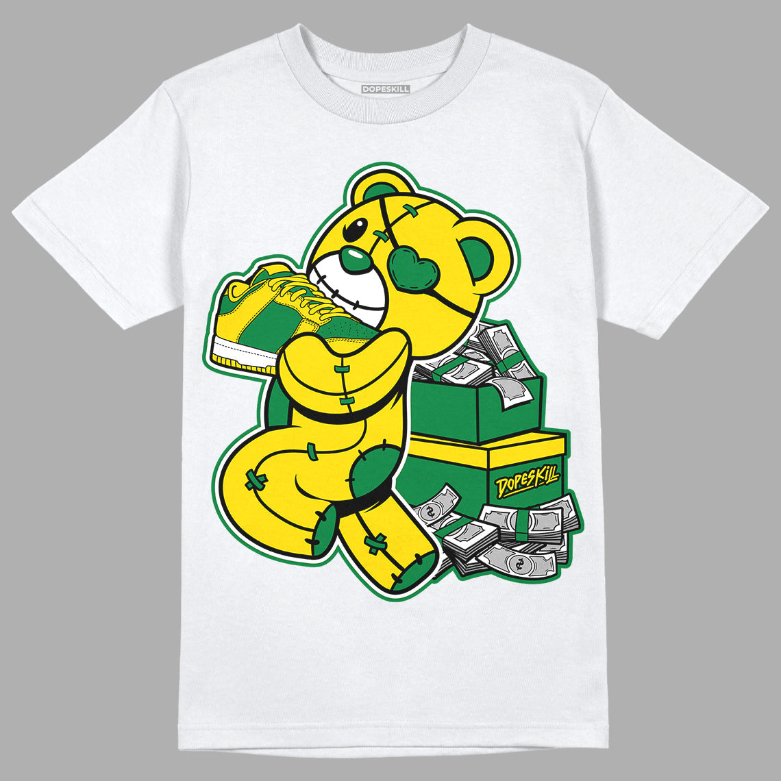 Dunk Low Reverse Brazil superstreetwear T-Shirt Bear Steals Sneaker Graphic