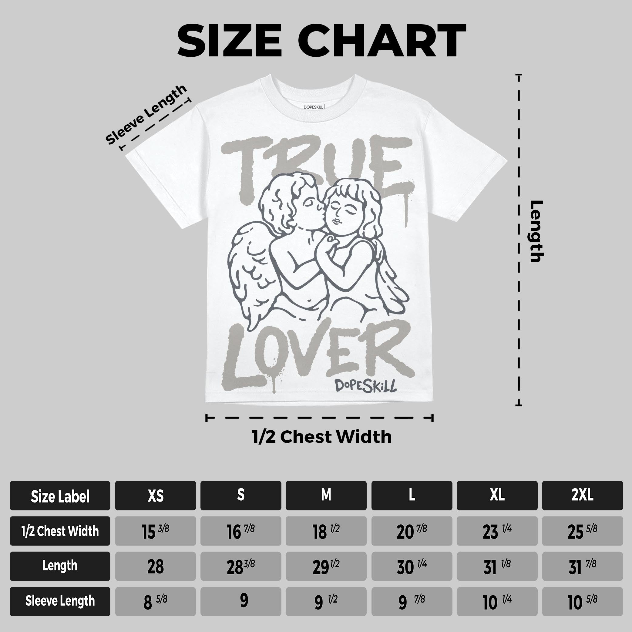 Cool Grey 11s superstreetwear Oversize Print T-Shirt True Lover Graphic