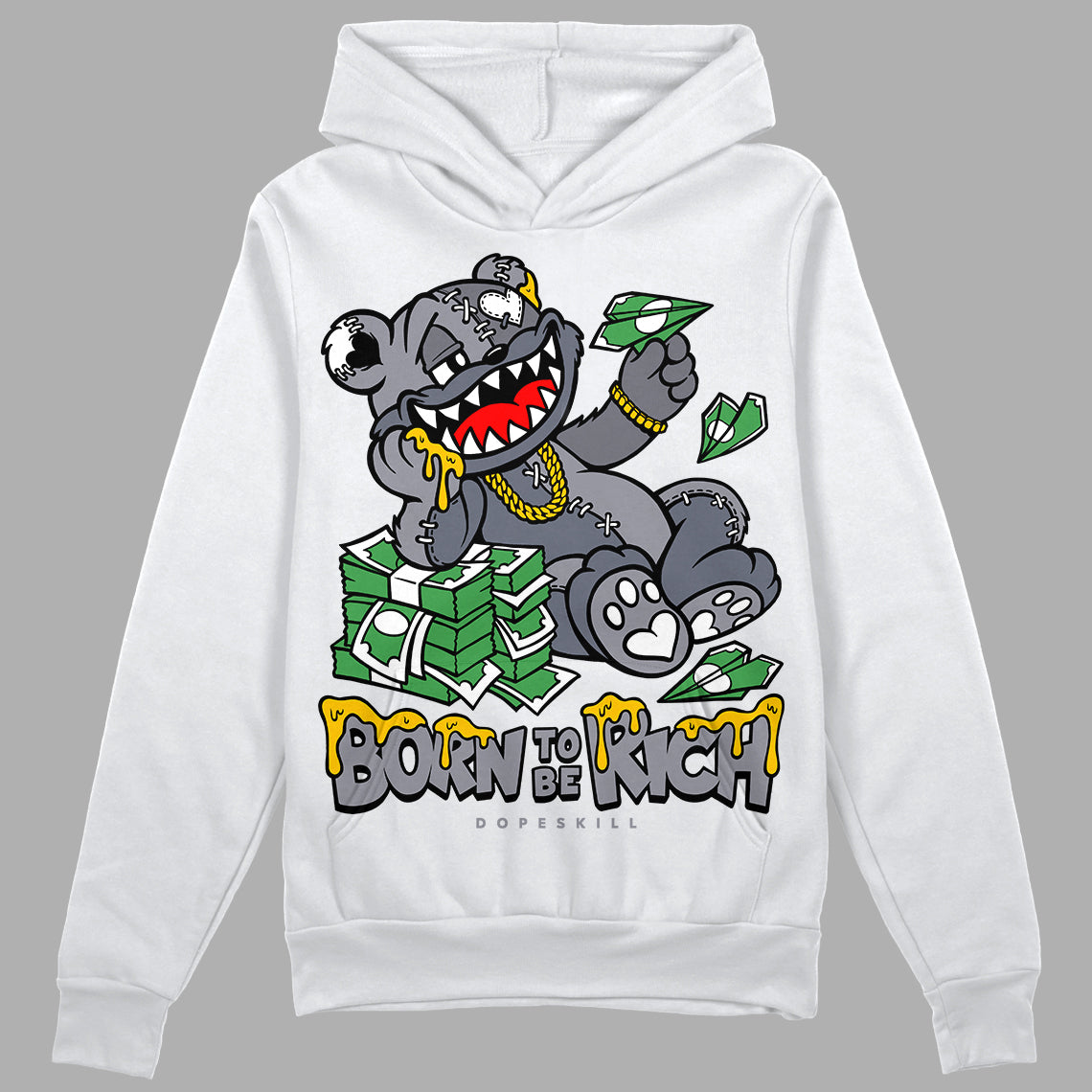Stealth 14s superstreetwear Hoodie Sweatshirt Born To Be Rich Graphic