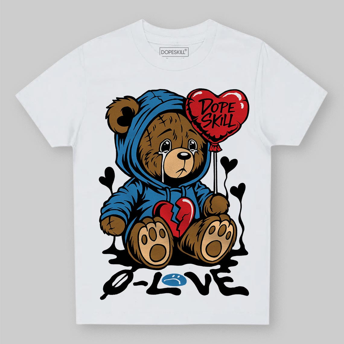 Rare Air 3s superstreetwear Toddler Kids T-shirt Broken Bear Graphic
