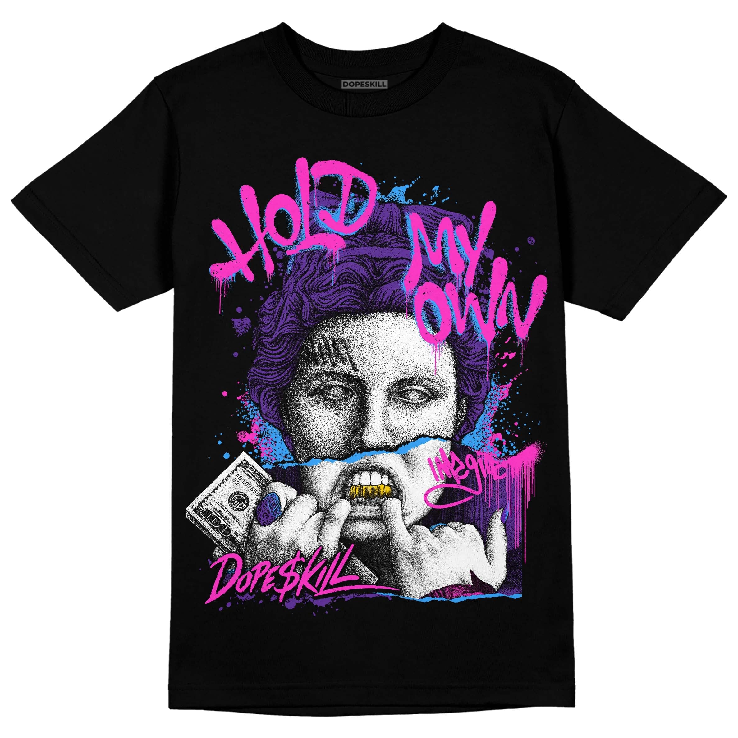 PURPLE Collection superstreetwear T-Shirt Hold My Own Graphic