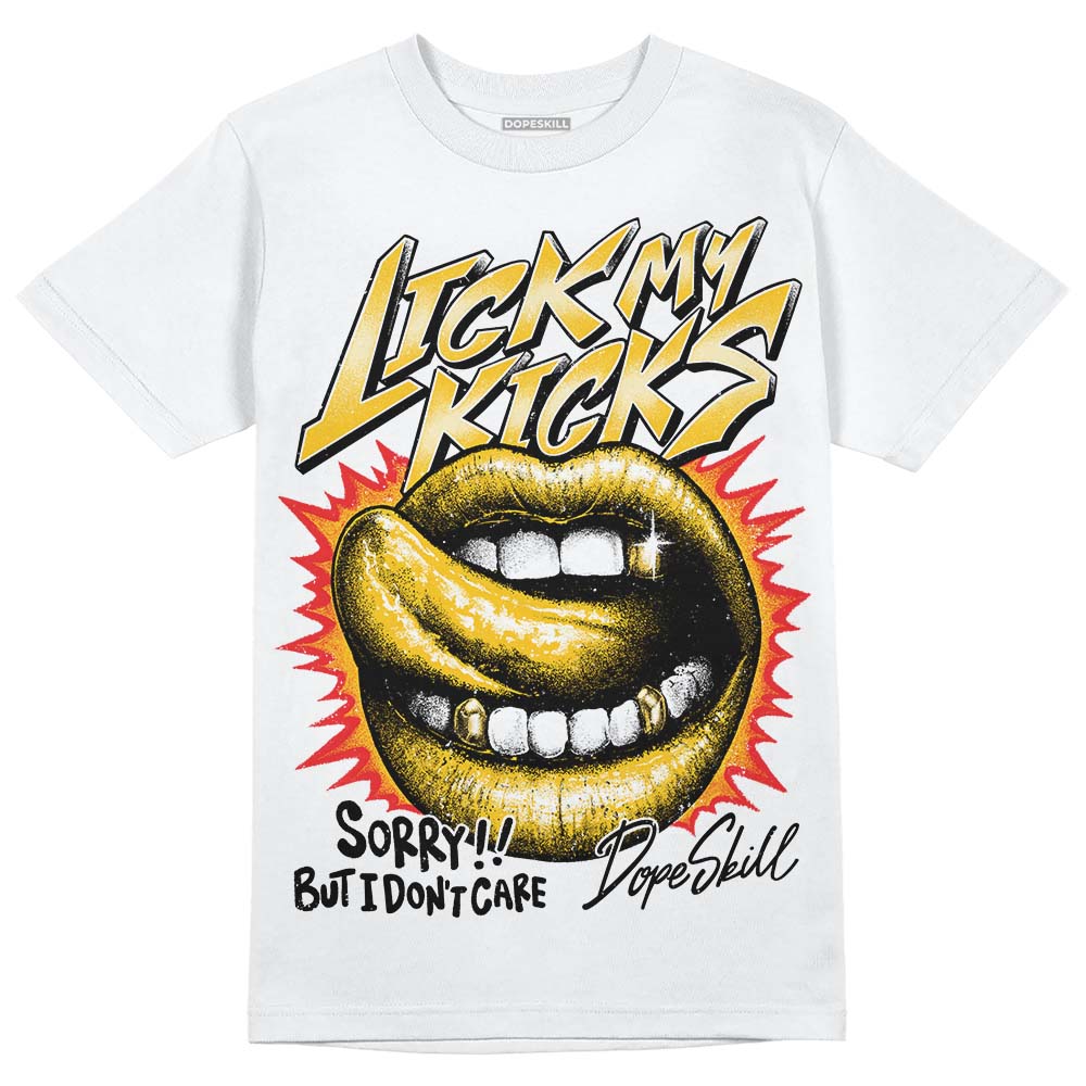 Yellow Collection superstreetwear T-Shirt Lick My Kicks Graphic