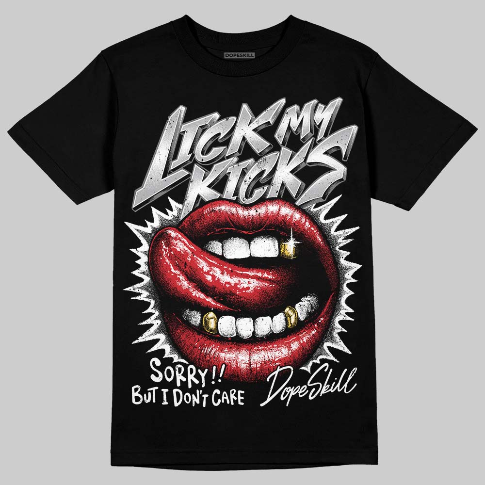 White Cement 4s superstreetwear T-Shirt Lick My Kicks Graphic