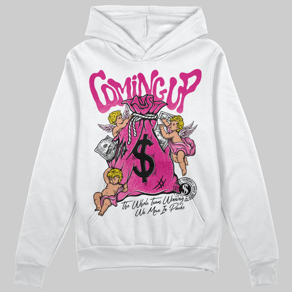 Rick RO Pink Leather Sneakers superstreetwear Hoodie Sweatshirt Money Bag Coming Up Graphic