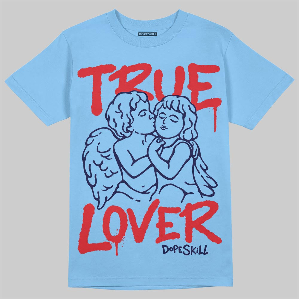 University Blue Collection superstreetwear T-Shirt True Lover Graphic