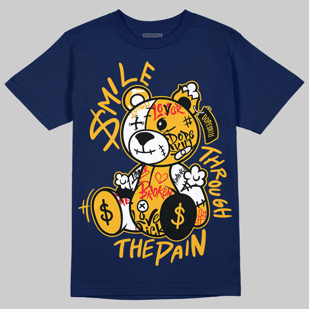 Retro Dunk From Above 4s superstreetwear T-Shirt Smile Through The Pain Graphic