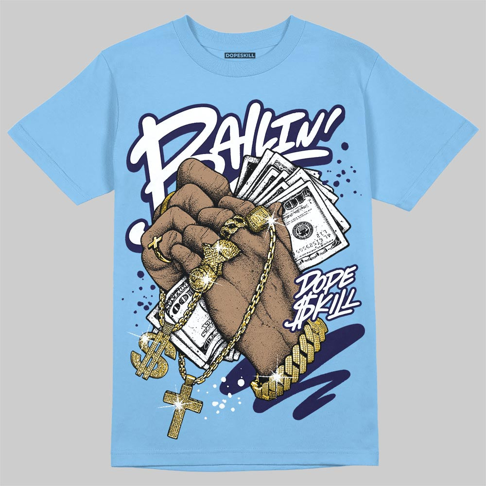 University Blue Collection superstreetwear T-Shirt Always Ballin' Graphic