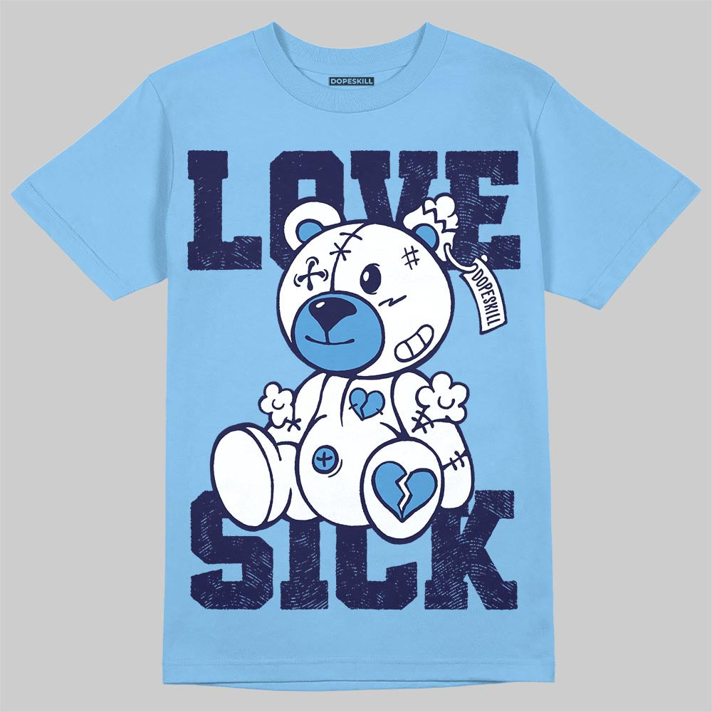 University Blue Collection superstreetwear T-Shirt Love Sick Graphic