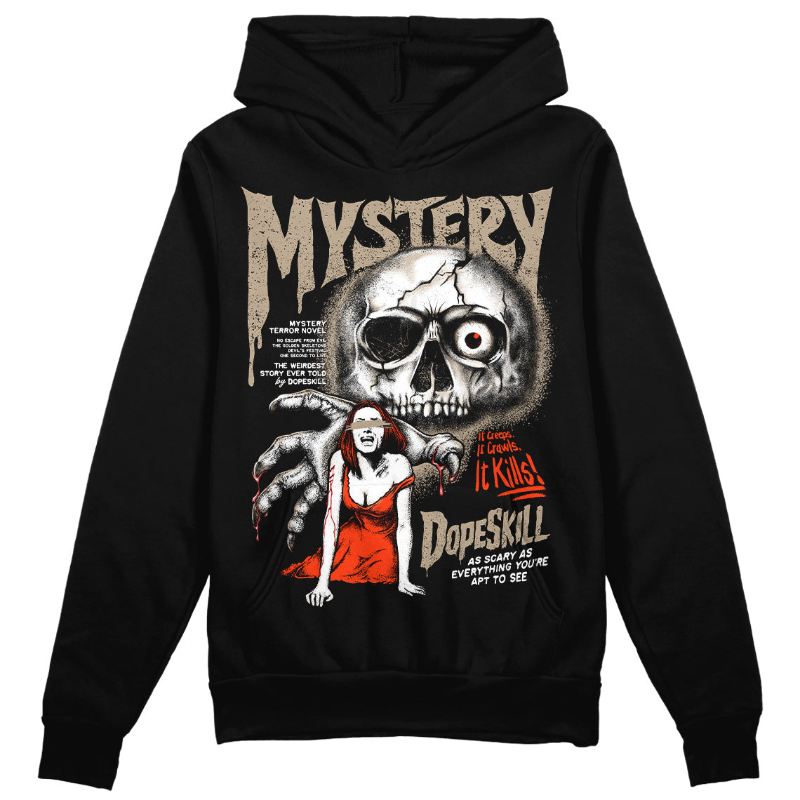 Latte 1s superstreetwear Hoodie Sweatshirt Mystery Ghostly Grasp Graphic