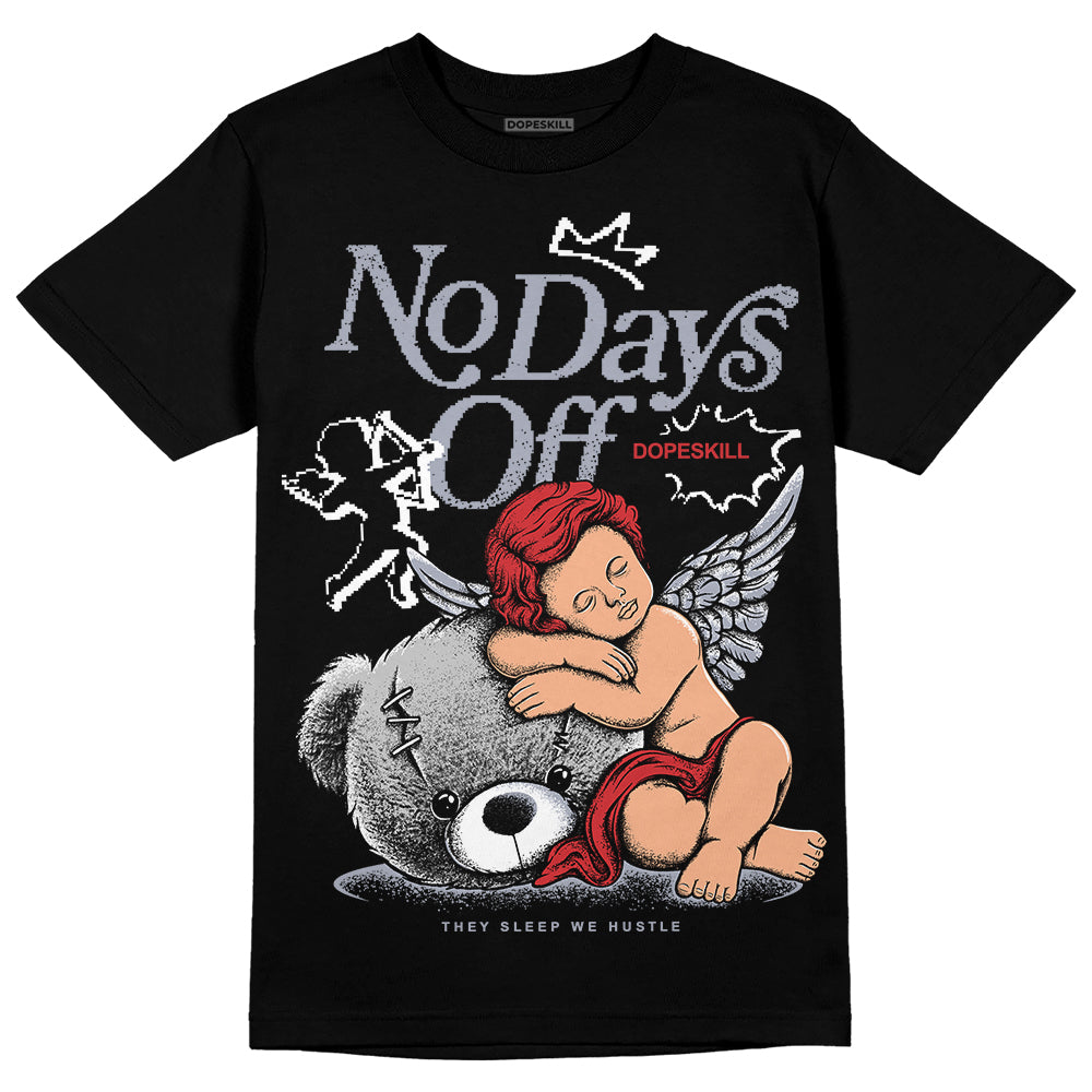 Bred Reimagined 4s superstreetwear T-Shirt New No Days Off Graphic