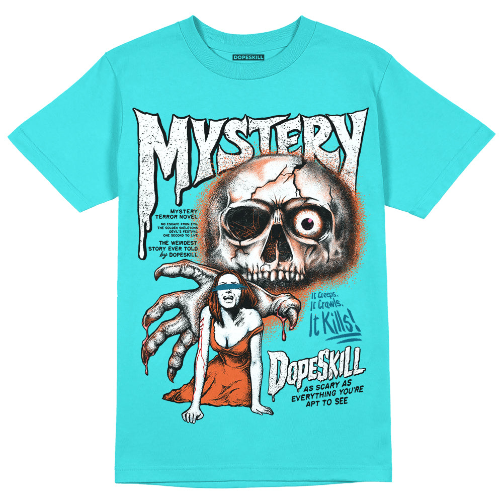 Dunk Dolphins superstreetwear Tahiti Blue T-shirt Mystery Ghostly Grasp Graphic
