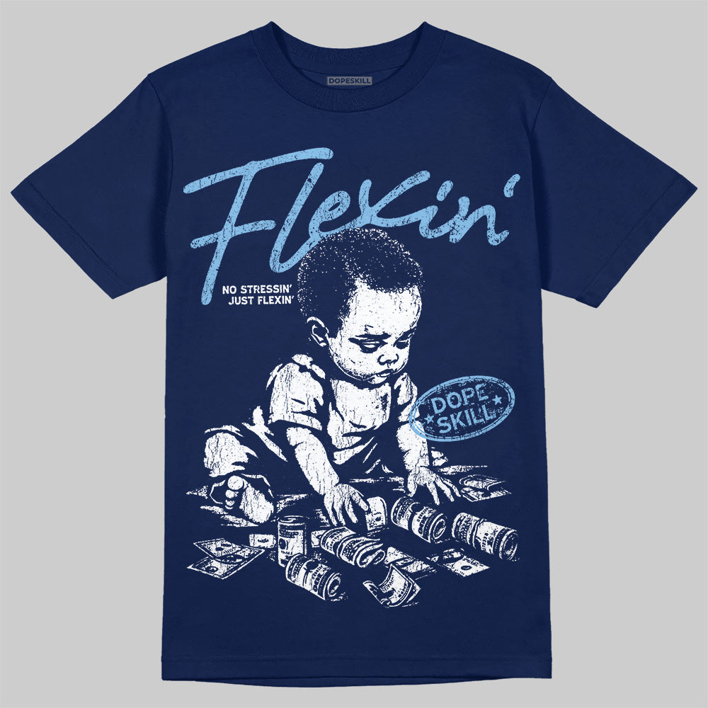 University Blue Collection superstreetwear T-Shirt Flexin' Graphic