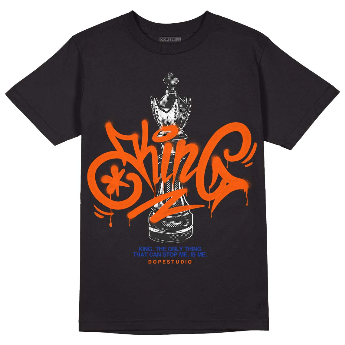 Dunk Low Futura Orange Blaze superstreetwear T-Shirt King Chess Graphic
