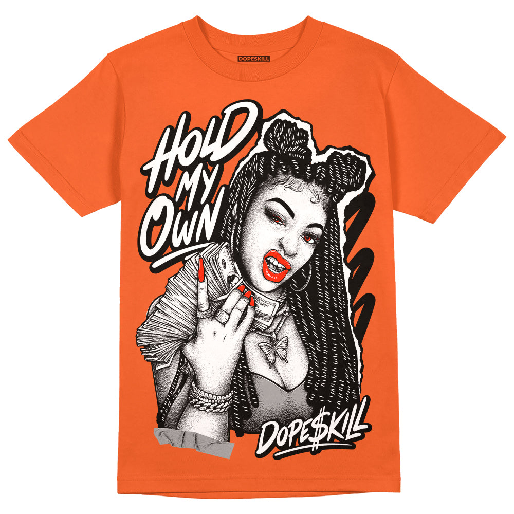 Georgia Peach 3s superstreetwear Orange T-shirt New H.M.O Graphic