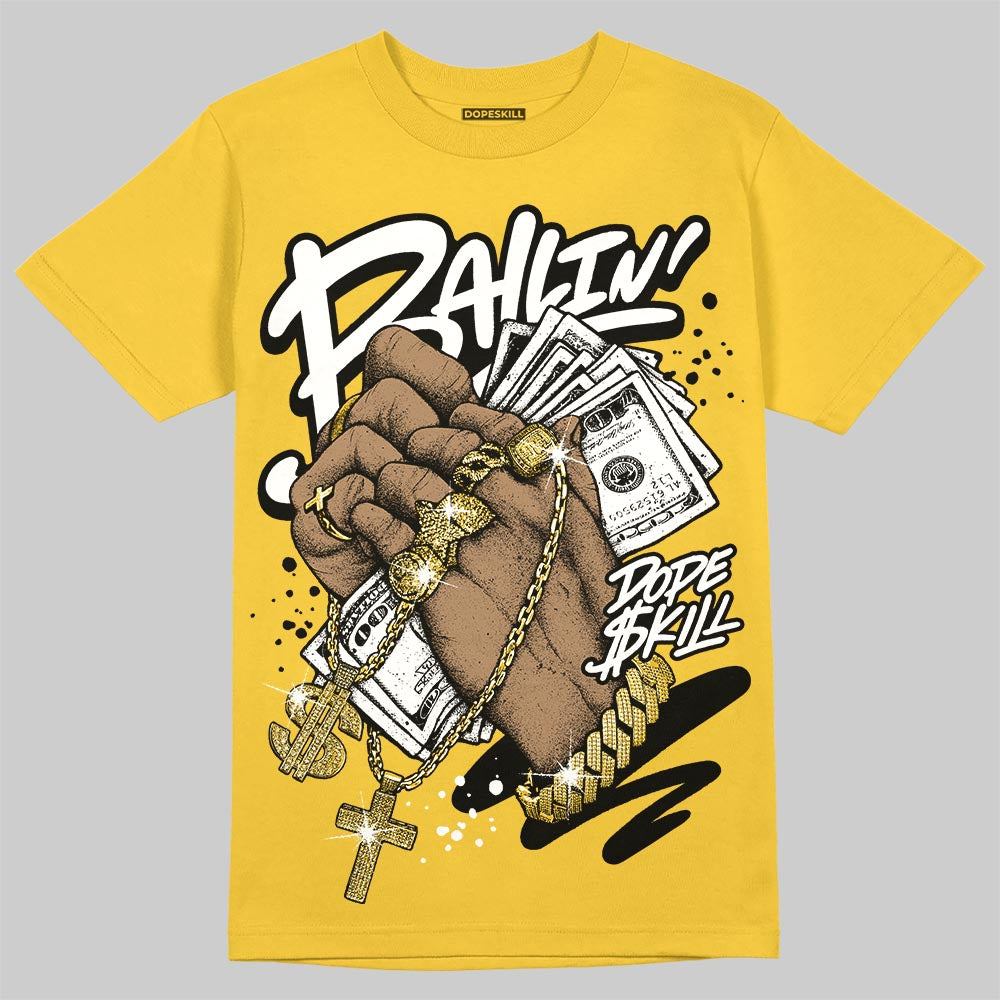 Yellow Collection superstreetwear T-Shirt Always Ballin' Graphic