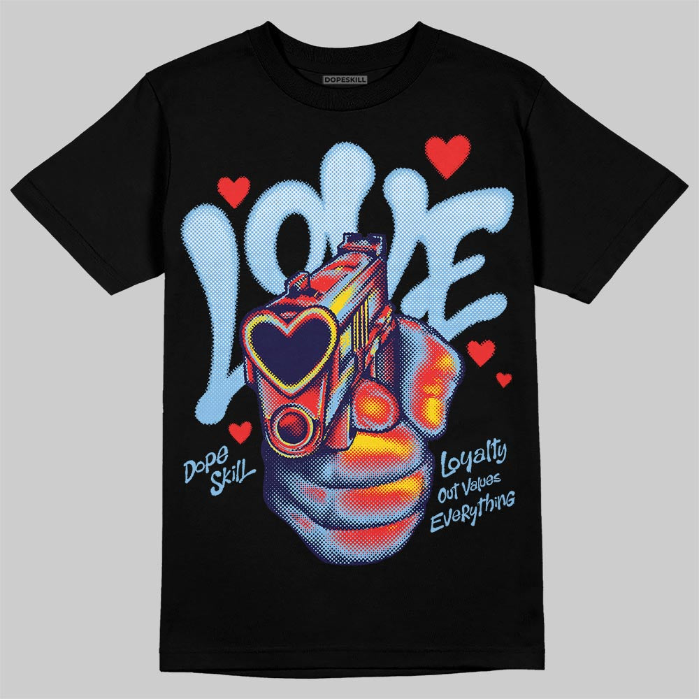 University Blue Collection superstreetwear T-Shirt Love Shot Graphic