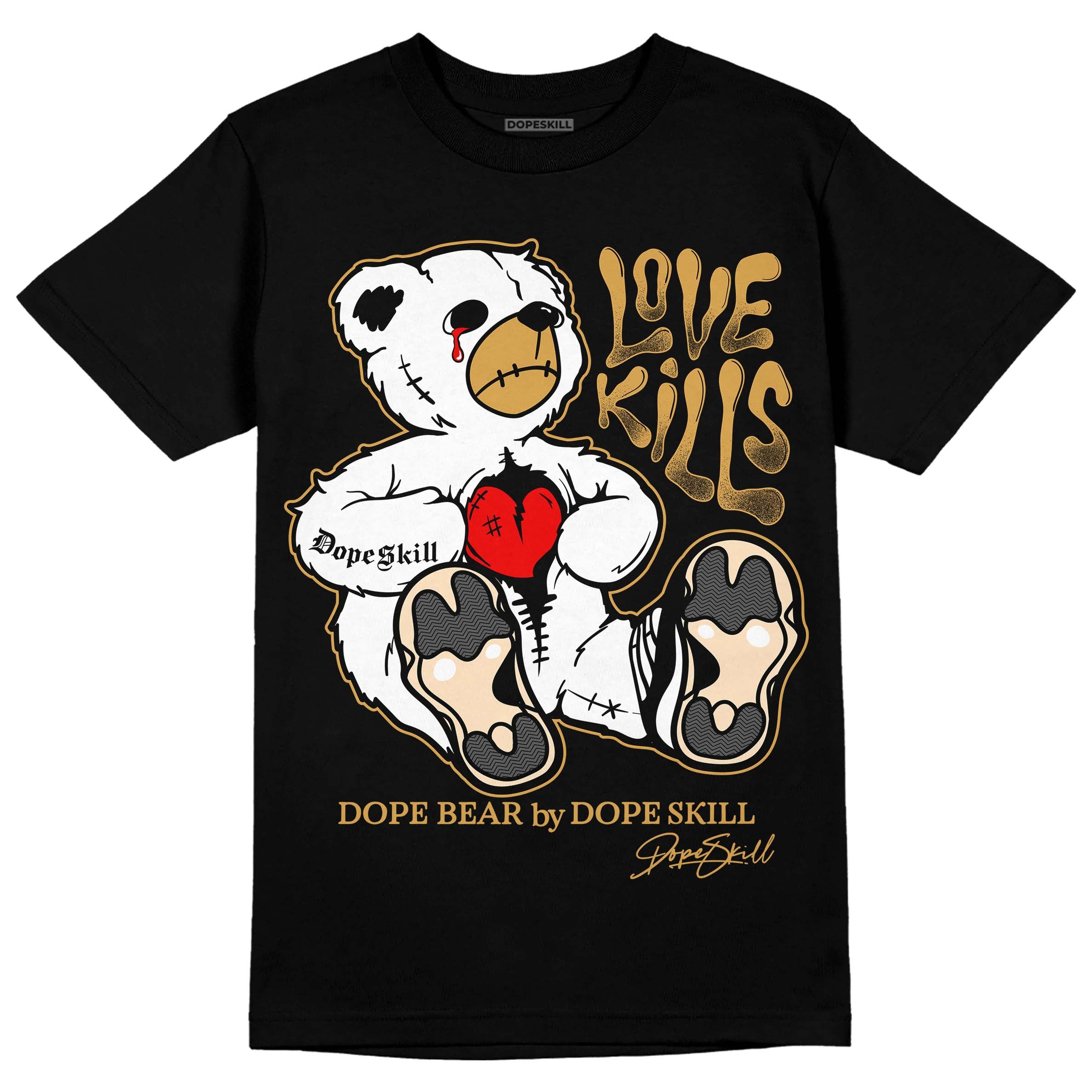 Gratitude 11s superstreetwear T-Shirt Love Kills Graphic