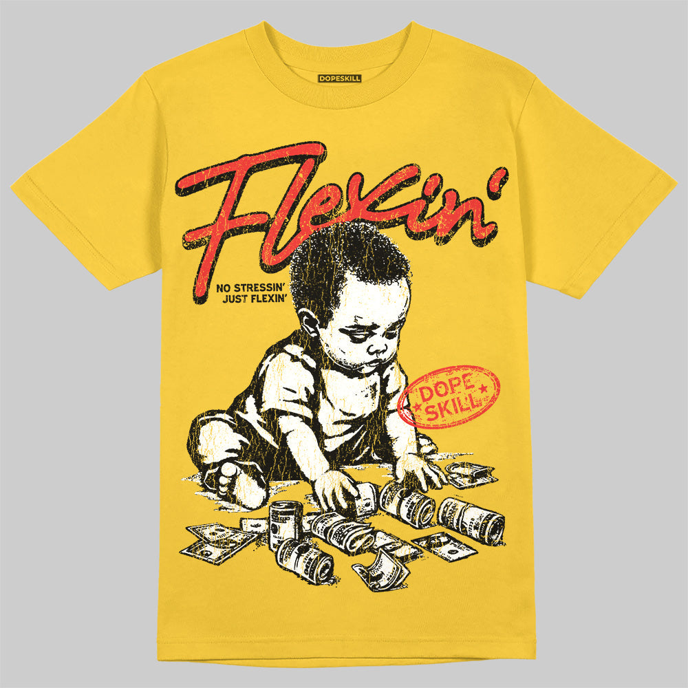 Yellow Collection superstreetwear T-Shirt Flexin' Graphic