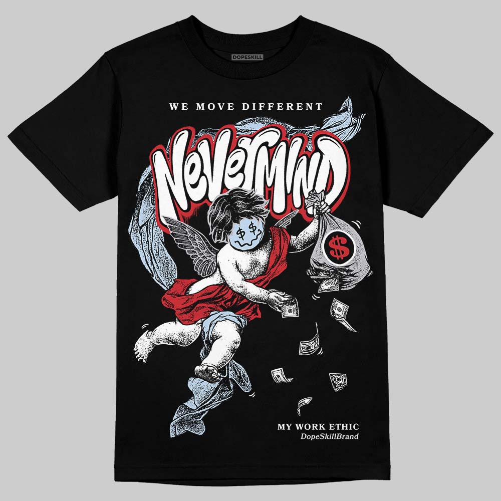 Black Metallic Reimagined 5s superstreetwear T-Shirt Nevermind Graphic