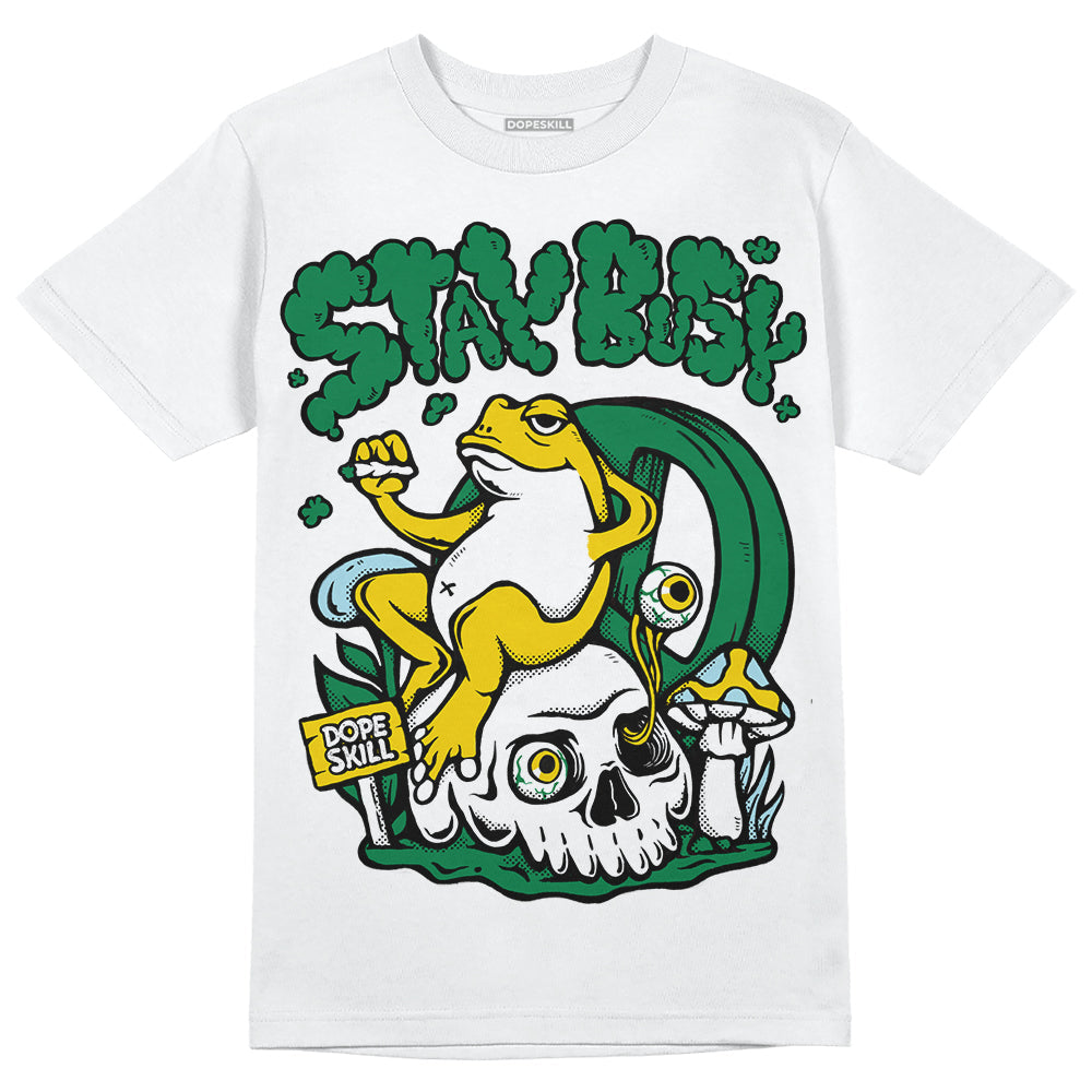 Lucky Green 5s superstreetwear T-Shirt Stay Busy Graphic