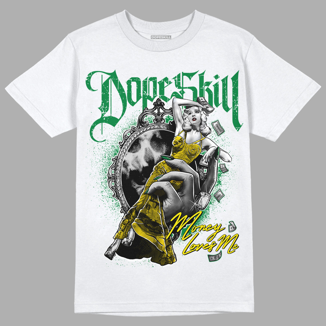 Dunk Low Reverse Brazil superstreetwear T-Shirt Money Loves Me Graphic
