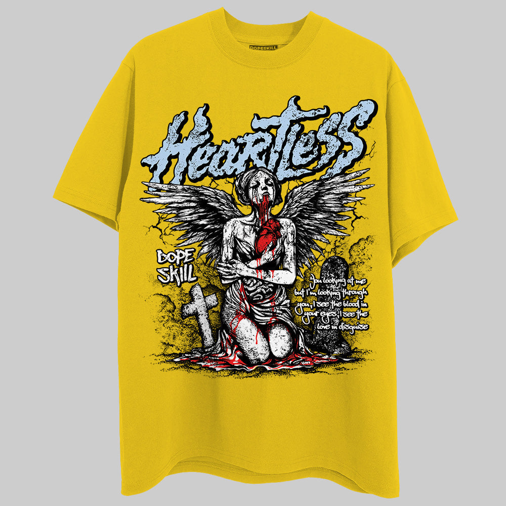 Yellow Ochre 6s superstreetwear Yellow T-shirt Heartless Graphic
