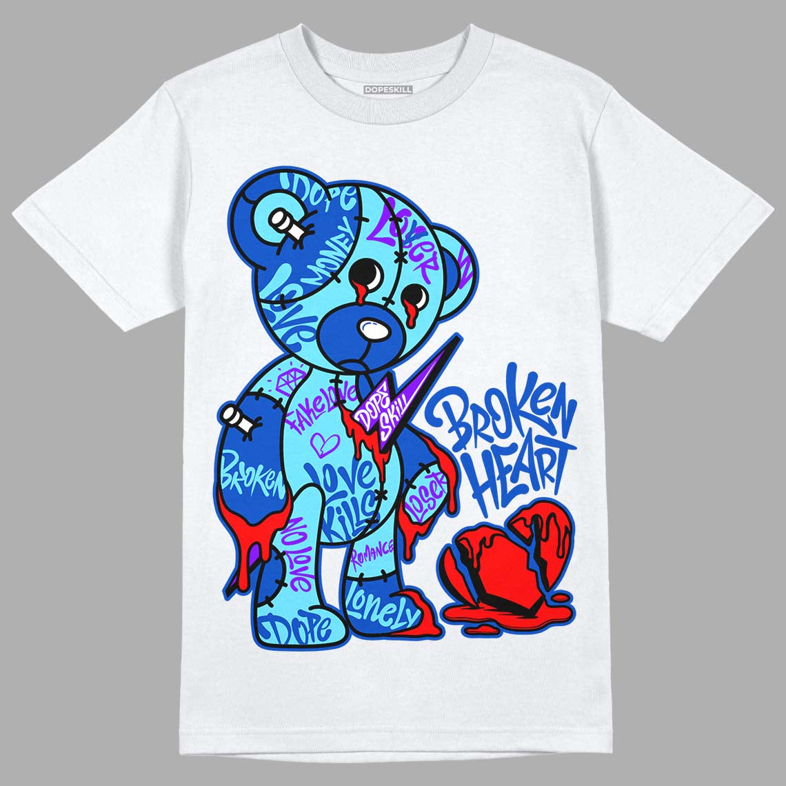 SB Dunk Argon superstreetwear T-Shirt Broken Heart Graphic