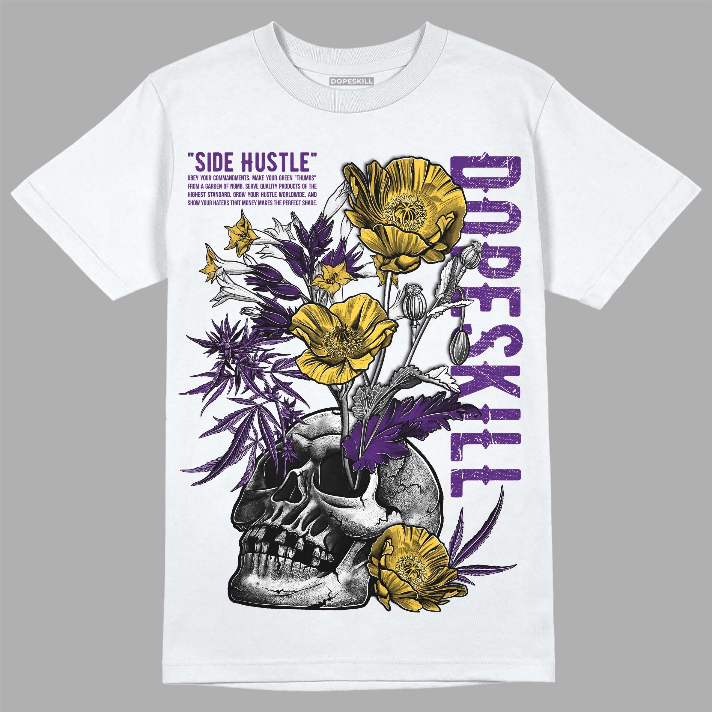 Field Purple 12s superstreetwear T-Shirt Side Hustle Graphic