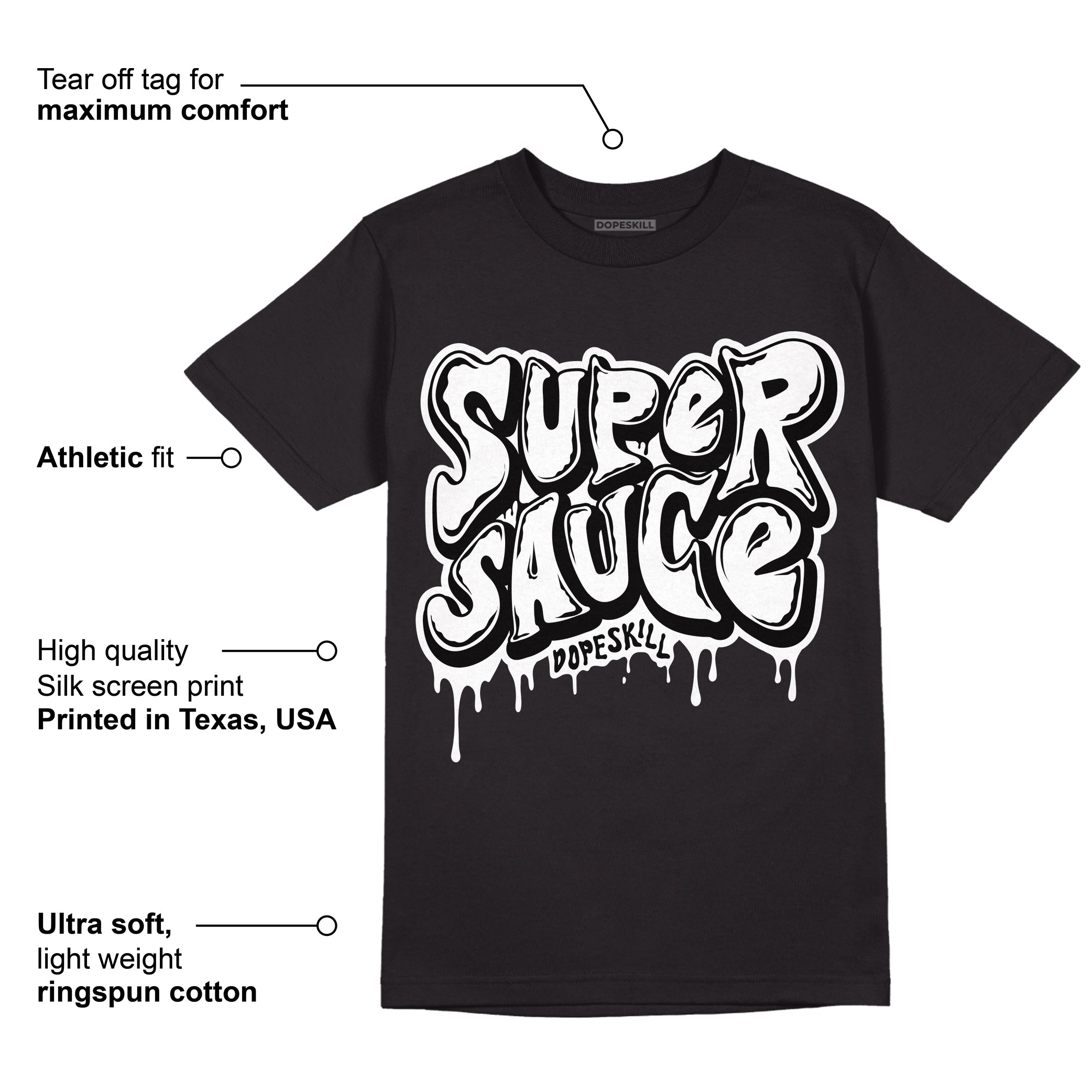 Dunk Low Panda White Black superstreetwear T-Shirt Super Sauce Graphic