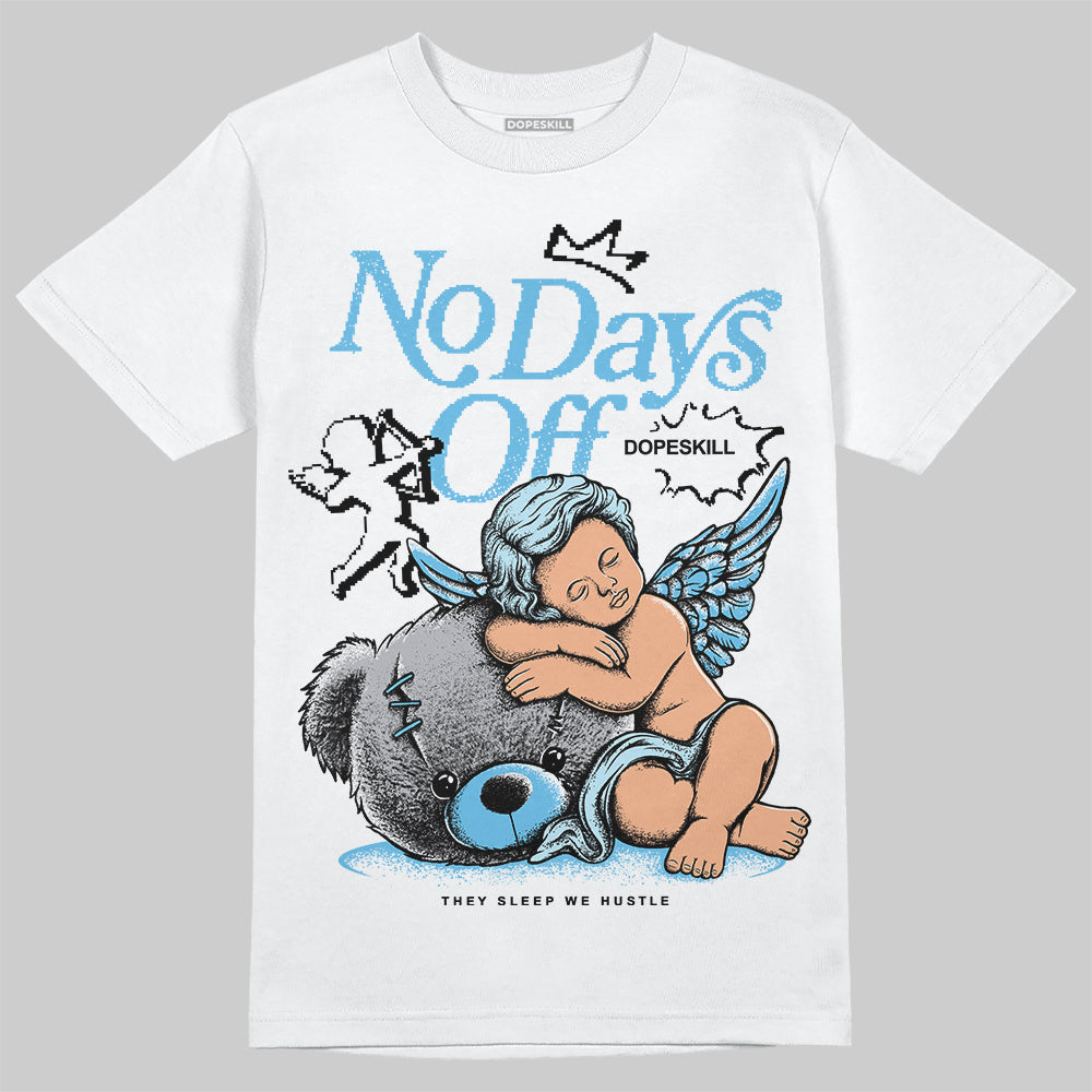 Legend Blue 11s superstreetwear T-Shirt New No Days Off Graphic