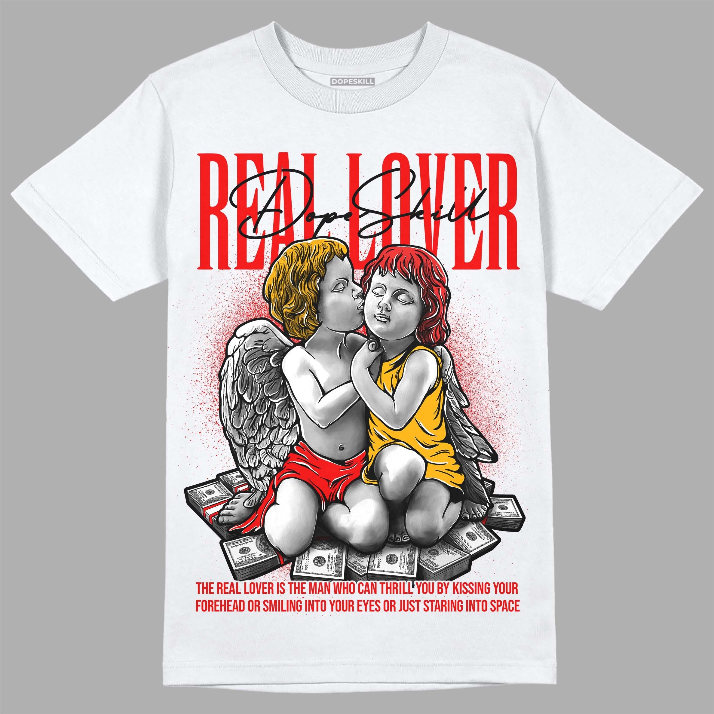 Red Collection superstreetwear T-Shirt Real Lover Graphic