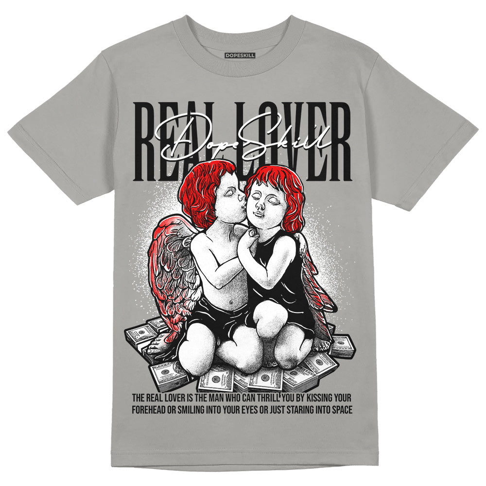 Wet Cement 4s superstreetwear Grey T-shirt Real Lover Graphic