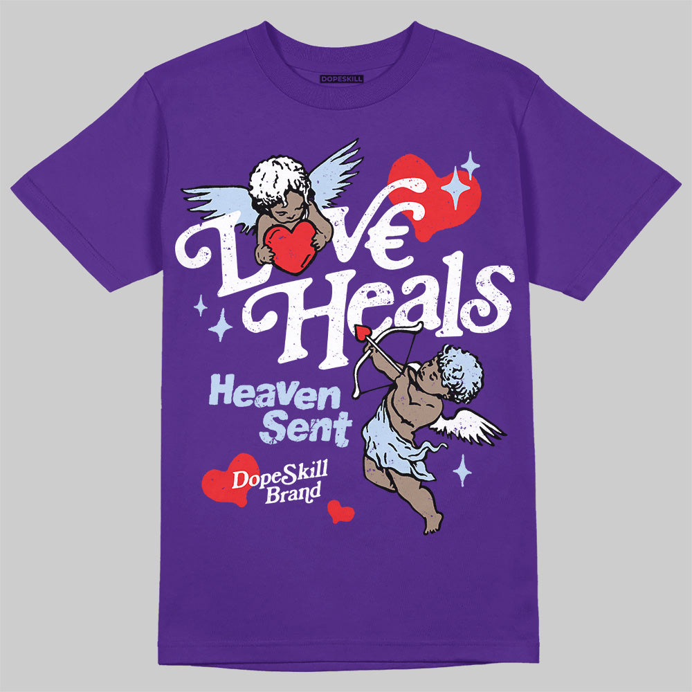 Grape 5s superstreetwear T-Shirt New Love Heals Graphic